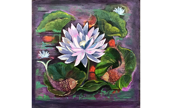 SC0032
White Lotus Pond
20 x 20 inches
Acrylic on Canvas
Available